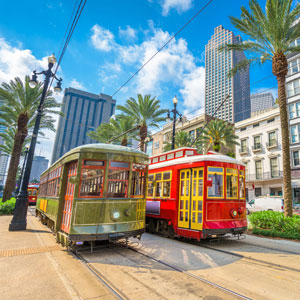 Streetcar accident law in Orleans Parish.